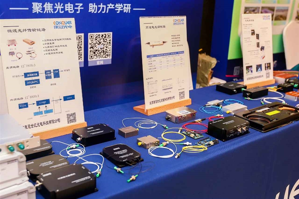电光调制器等展品