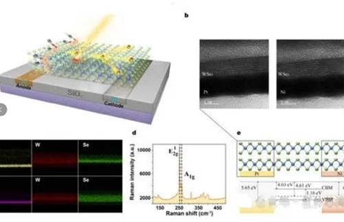 Bipolar two-dimensional avalanche photodetector