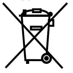 不要将该装置丢弃在垃圾箱标志图 不要将该装置丢弃在垃圾箱标志图